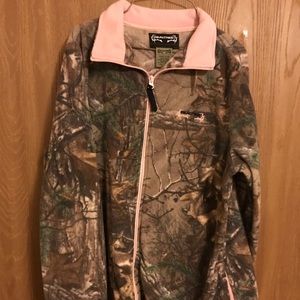 Realtree pink camo fleece